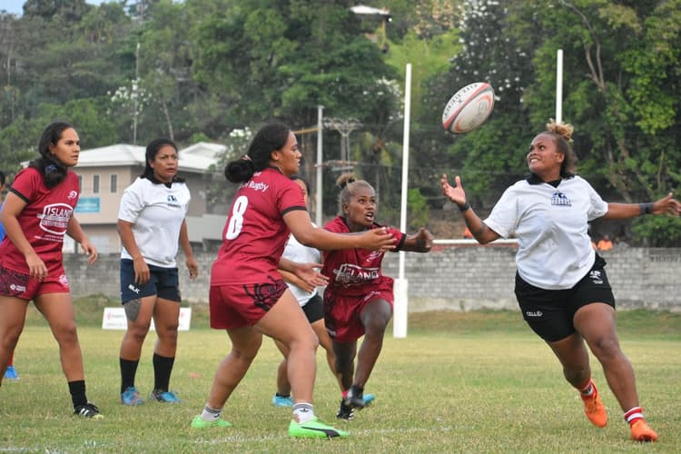 Solomon Islands Sevens Competition Semi final action between Diesel vs HHH (Image - Elton Lonaratha Jnr/SunSPORTS)