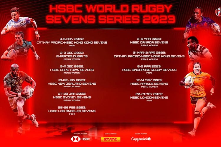 HSBC World Rugby Sevens Series 2023 schedule announced