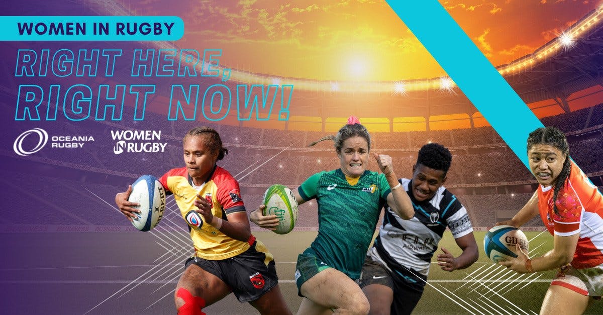 2022 Oceania Rugby Women In Rugby Month