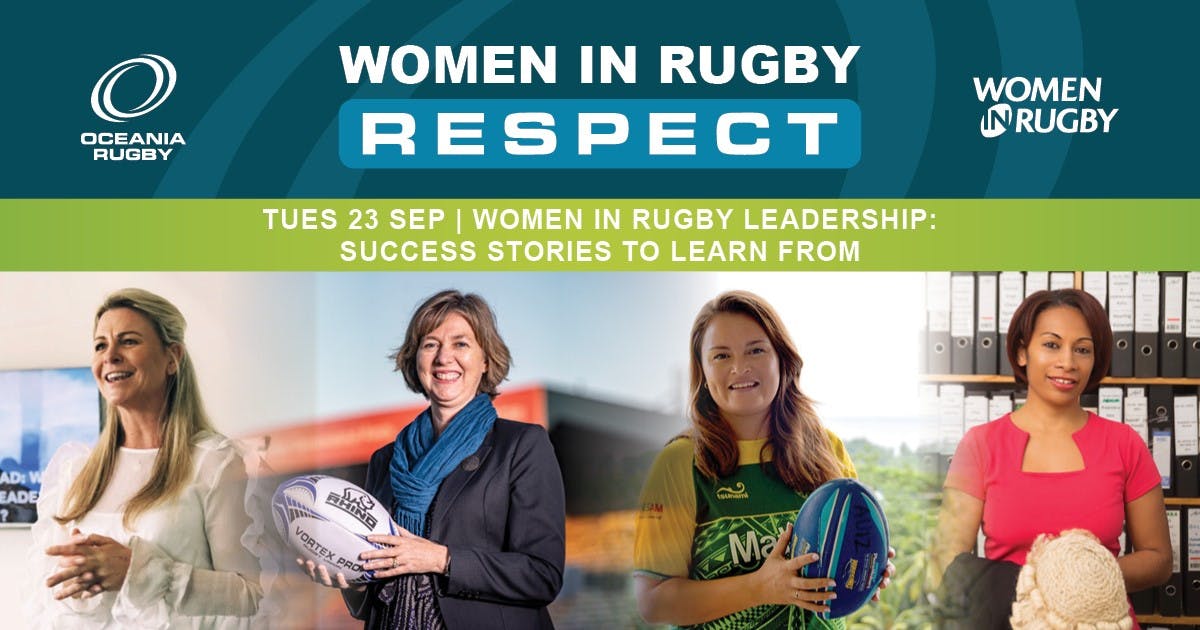 Women in Rugby: Webinar - Leadership ad
