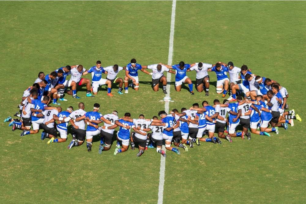 Fiji and Samoa during the 2019 World Rugby Pacific Challenge